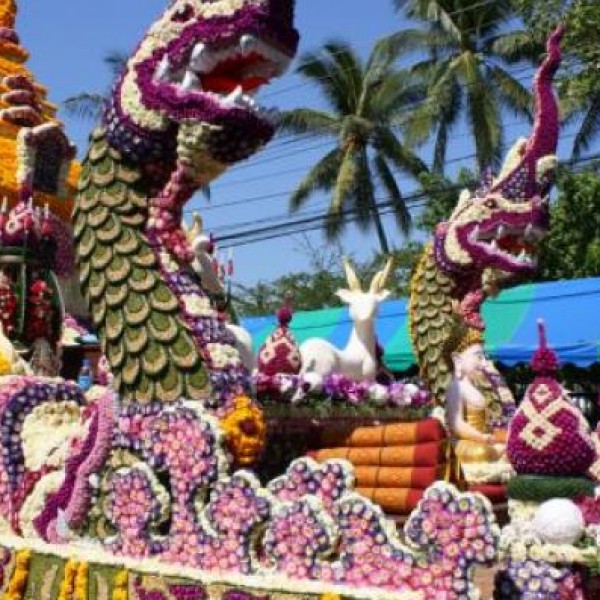 41ST CHIANG MAI FLOWER FESTIVAL 2017